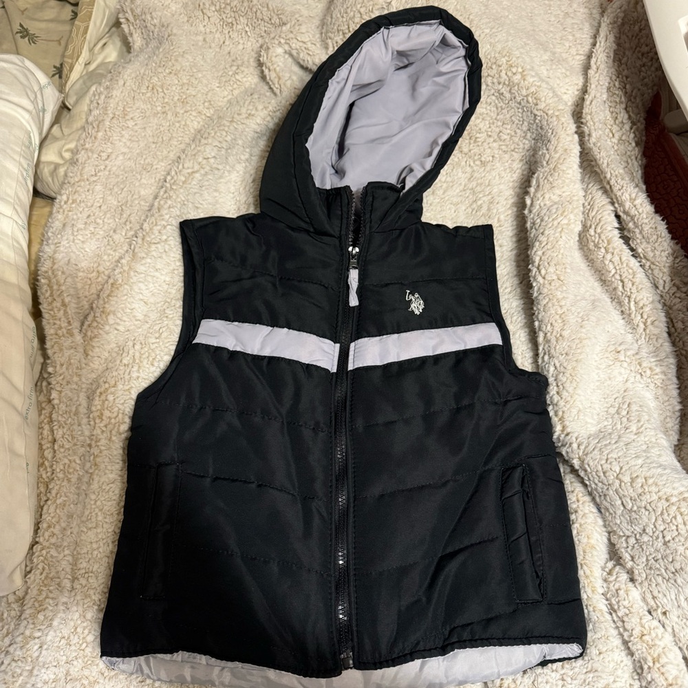 U.S. Polo Assn. hooded vest